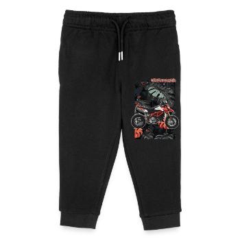 Superbike // Illustration - Pantalon de jogging enfant bio Stanley/Stella - noir - Devant