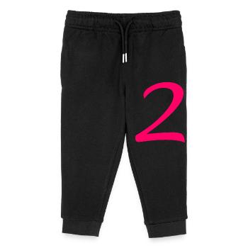 2 - Pantalon de jogging enfant bio Stanley/Stella - noir - Devant