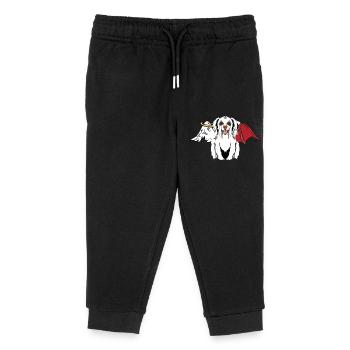 Hells, Dog, Angel, Devil, Heavenly, Devil, Dogs - Kids Organic Sweatpants by Stanley/Stella - black - Front