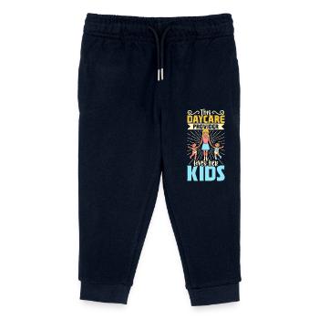 Children in day care - childminder - Kids Organic Sweatpants by Stanley/Stella - navy - Front