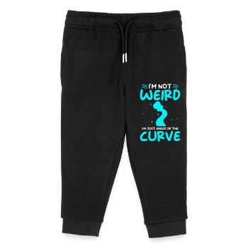 Horoscope astrologique du signe du zodiaque du Verseau - Pantalon de jogging enfant bio Stanley/Stella - noir - Devant