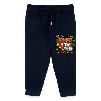 Instructor Vacation Group #Instructorsquad - Kids Organic Sweatpants by Stanley/Stella - navy - Front