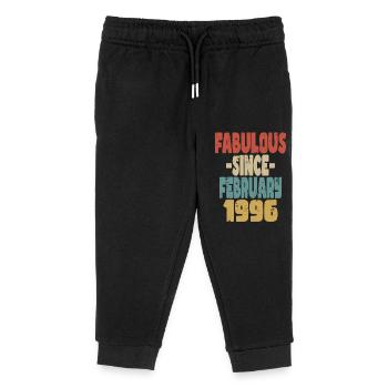 Fabulous February 1996 - Kids Organic Sweatpants by Stanley/Stella - black - Front