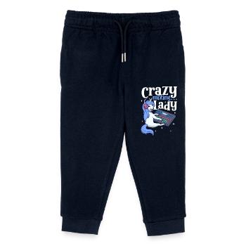 Crazy Mixing Lady - Ingénieur du son - Pantalon de jogging enfant bio Stanley/Stella - marine - Devant