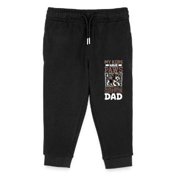 Le père de Griffon Korthal - Pantalon de jogging enfant bio Stanley/Stella - noir - Devant