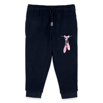 Elegantes rosa Ballett Elegant Pink Ballet - Kinder Organic Jogginghose Mini Mover von Stanley/Stella - Navy - Vorne