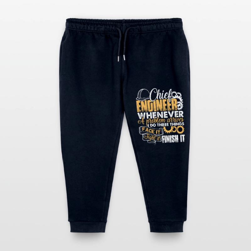 Chief Engineer Solves Problem Kids Organic Sweatpants by Stanley/Stella