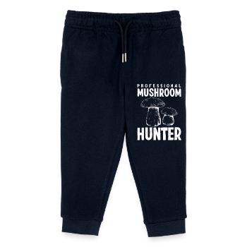 Professioneller Pilzsammler Hunter - Kinder Organic Jogginghose Mini Mover von Stanley/Stella - Navy - Vorne