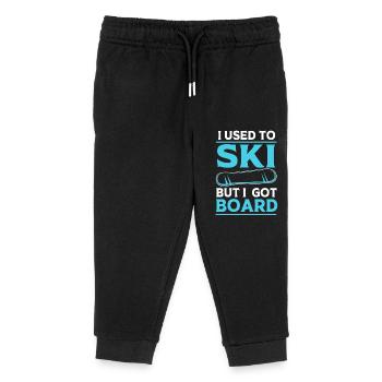 Snowboard Snowboarding Snowboard Holidays Snowboarders - Kids Organic Sweatpants by Stanley/Stella - black - Front