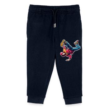 Breakdancing - Kids Organic Sweatpants by Stanley/Stella - navy - Front
