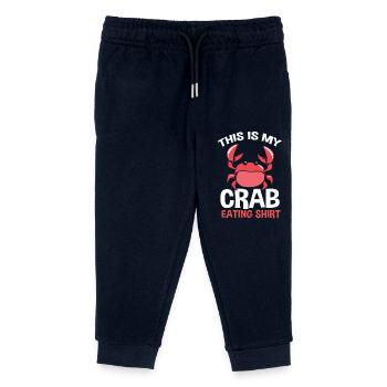 Krabbe - Kinder Organic Jogginghose Mini Mover von Stanley/Stella - Navy - Vorne