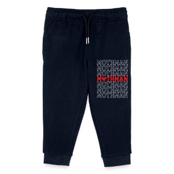 Mothman - Kids Organic Sweatpants by Stanley/Stella - navy - Front