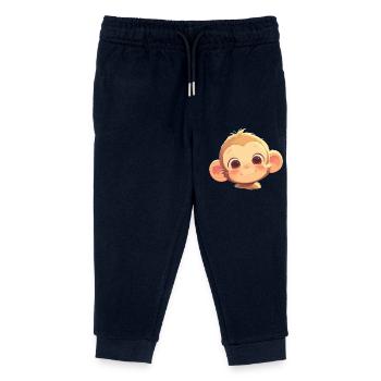 Macaque Macaque - Kids Organic Sweatpants by Stanley/Stella - navy - Front