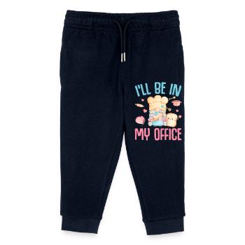 Lustiges Bäcker Gnom Design für Backfans - Kinder Organic Jogginghose Mini Mover von Stanley/Stella - Navy - Vorne