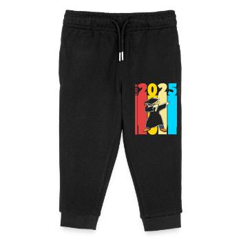 Class of 2025 - Kids Organic Sweatpants by Stanley/Stella - black - Front