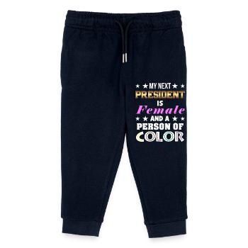 female color - Kinder Organic Jogginghose Mini Mover von Stanley/Stella - Navy - Vorne