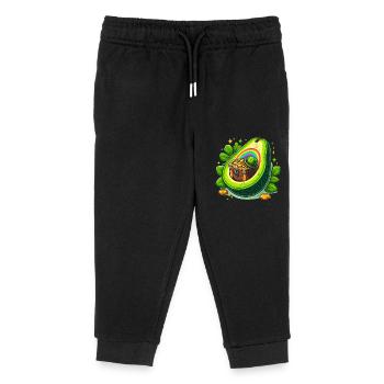 Avocat Saint-Patrick - Pantalon de jogging enfant bio Stanley/Stella - noir - Devant