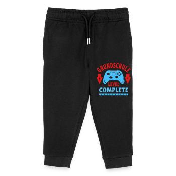Primary school graduation completed in 2026 - Kids Organic Sweatpants by Stanley/Stella - black - Front