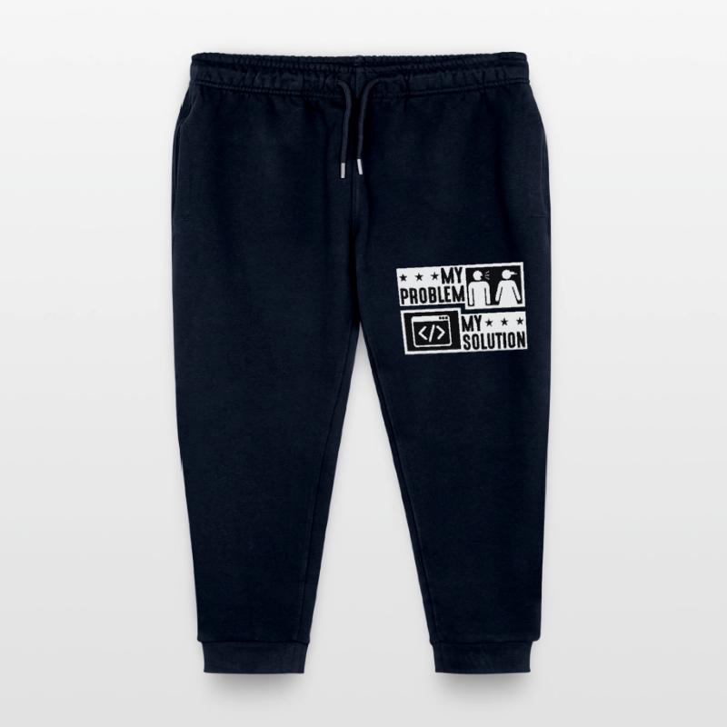 Online Coder My Problem My Solution Pictogram Mom Kinder Organic Jogginghose Mini Mover von Stanley/Stella