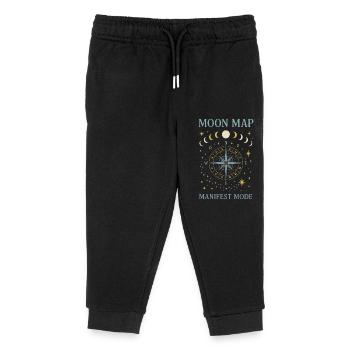 Spiritual Sunday Ritual Self-Care - Kids Organic Sweatpants by Stanley/Stella - black - Front