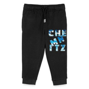 CHEMNITZ - Kinder Organic Jogginghose Mini Mover von Stanley/Stella - Schwarz - Vorne