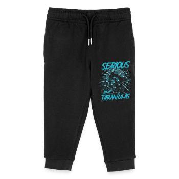 Serious About Tarantulas Pet Spider Owner - Kids Organic Sweatpants by Stanley/Stella - black - Front