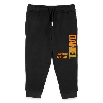 Daniel - Pantalon de jogging enfant bio Stanley/Stella - noir - Devant