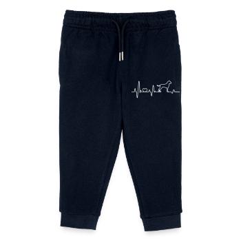 Deutscher Boxer Hund Hunderasse Hundeliebhaber - Kinder Organic Jogginghose Mini Mover von Stanley/Stella - Navy - Vorne