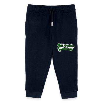 St. Patrick’s Day: Drink, Dance, Celebrate - Kinder Organic Jogginghose Mini Mover von Stanley/Stella - Navy - Vorne