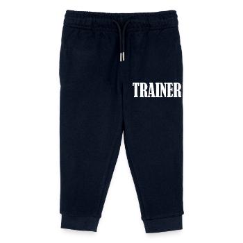 Trainer - Kinder Organic Jogginghose Mini Mover von Stanley/Stella - Navy - Vorne
