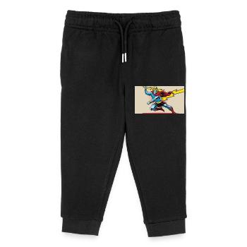 nVx Zeus 1 - Kids Organic Sweatpants by Stanley/Stella - black - Front