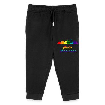 Pride 2025 Berlin - Pantalon de jogging enfant bio Stanley/Stella - noir - Devant