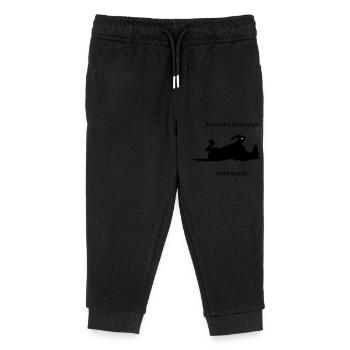They see me rollin they hatin - Pferd dreckig - Kinder Organic Jogginghose Mini Mover von Stanley/Stella - Schwarz - Vorne