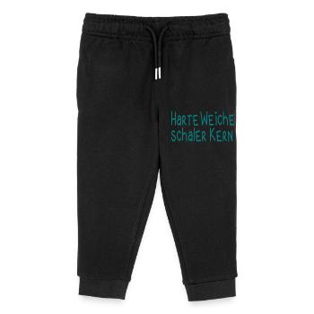 Harte Weiche Schaler Kern - Kinder Organic Jogginghose Mini Mover von Stanley/Stella - Schwarz - Vorne