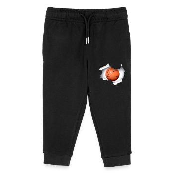 Basket - Pantalon de jogging enfant bio Stanley/Stella - noir - Devant