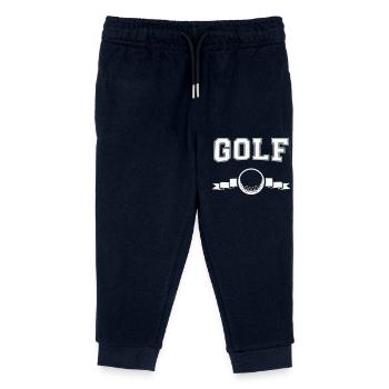 Golf Logo - Pantalon de jogging enfant bio Stanley/Stella - marine - Devant