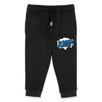 Sauter - Pantalon de jogging enfant bio Stanley/Stella - noir - Devant
