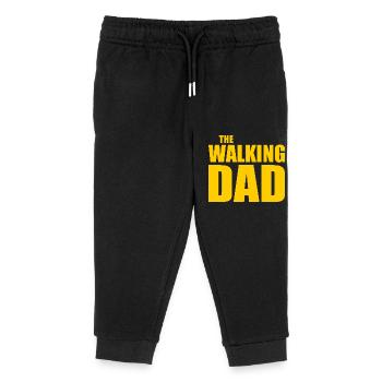 The walking dad - Kids Organic Sweatpants by Stanley/Stella - black - Front