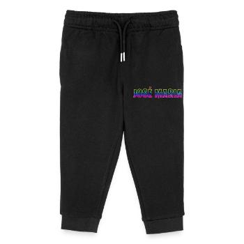 José Maria RS Rainbow - Kids Organic Sweatpants by Stanley/Stella - black - Front