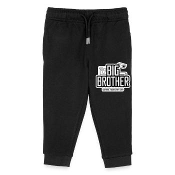 CONTROL YOUR EVERY STEP BIG BROTHER - Kids Organic Sweatpants by Stanley/Stella - black - Front