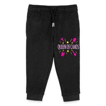 Reine du Chaos - Pantalon de jogging enfant bio Stanley/Stella - noir - Devant