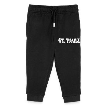 ST. PAULI - Kids Organic Sweatpants by Stanley/Stella - black - Front