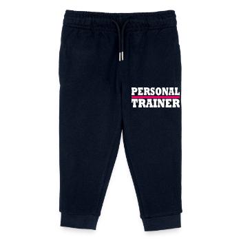 Personal trainer - Kids Organic Sweatpants by Stanley/Stella - navy - Front