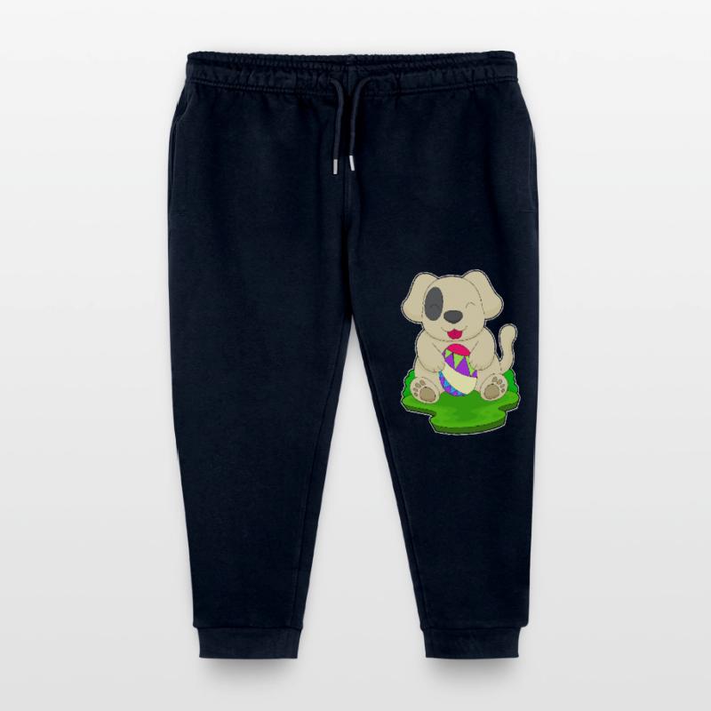 Dog Easter Easter Egg Kids Organic Sweatpants by Stanley/Stella