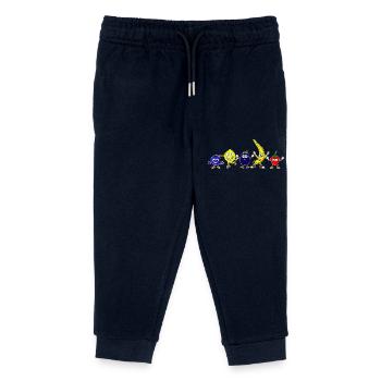 Fruchtfreunde - Kinder Organic Jogginghose Mini Mover von Stanley/Stella - Navy - Vorne