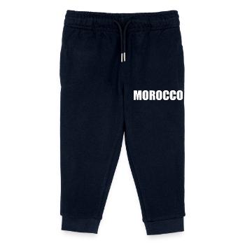 Morocco - Pantalon de jogging enfant bio Stanley/Stella - marine - Devant