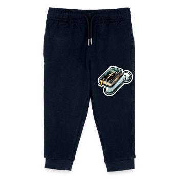 Faites glisser pour activer le mode Pioneer - Pantalon de jogging enfant bio Stanley/Stella - marine - Devant