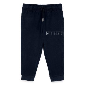 Alexis Name First Name Chemistry Periodic Table Elements - Kids Organic Sweatpants by Stanley/Stella - navy - Front