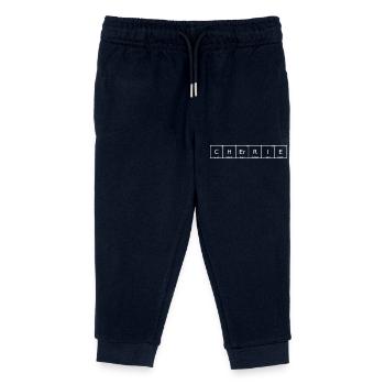 Cherrie Name First Name Chemistry Periodic Table Element - Kids Organic Sweatpants by Stanley/Stella - navy - Front