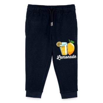 Limonade, stand de limonade, limonade - Pantalon de jogging enfant bio Stanley/Stella - marine - Devant